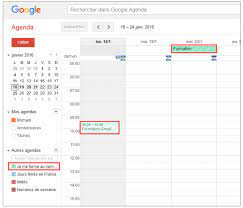 Comment se passe le partage d’un agenda Google ?